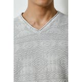 IKAT PATTERN JACQUARD KNIT | AZUL BY MOUSSY | 詳細画像28