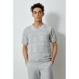 L/BEG1 | IKAT PATTERN JACQUARD KNIT | AZUL BY MOUSSY