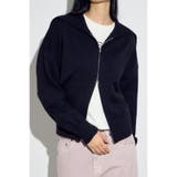 ダブルジップビッグカラーニット | AZUL BY MOUSSY | 詳細画像12 