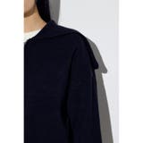 ダブルジップビッグカラーニット | AZUL BY MOUSSY | 詳細画像20 