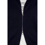 ダブルジップビッグカラーニット | AZUL BY MOUSSY | 詳細画像24 