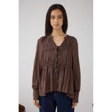 フロントリボン長袖シャツカーディガン | AZUL BY MOUSSY | 詳細画像25