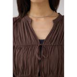 フロントリボン長袖シャツカーディガン | AZUL BY MOUSSY | 詳細画像28 