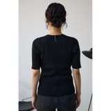 ハーフスリーブクルーネックリブトップス | AZUL BY MOUSSY | 詳細画像39