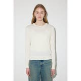 カシミヤミックスクルーネックニット | AZUL BY MOUSSY | 詳細画像5 