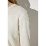 カシミヤミックスクルーネックニット | AZUL BY MOUSSY | 詳細画像9 