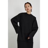 サイドタックコクーンワンピース | AZUL BY MOUSSY | 詳細画像2