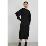 BLK | サイドタックコクーンワンピース | AZUL BY MOUSSY