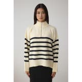 アソートカラーハーフジップニットトップス | AZUL BY MOUSSY | 詳細画像5 