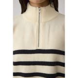 アソートカラーハーフジップニットトップス | AZUL BY MOUSSY | 詳細画像8 