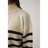 アソートカラーハーフジップニットトップス | AZUL BY MOUSSY | 詳細画像9 