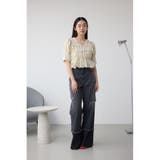 コットンレースパフショルダーブラウス | AZUL BY MOUSSY | 詳細画像3 