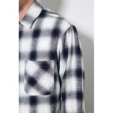 フレンチリネンオンブレーチェックシャツ | AZUL BY MOUSSY | 詳細画像9 