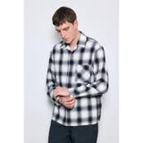 フレンチリネンオンブレーチェックシャツ | AZUL BY MOUSSY | 詳細画像3 