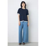 AZUL DENIM 甘撚りバギーパンツ | AZUL BY MOUSSY | 詳細画像10 