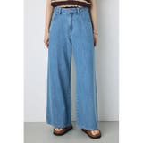 AZUL DENIM 甘撚りバギーパンツ | AZUL BY MOUSSY | 詳細画像2 