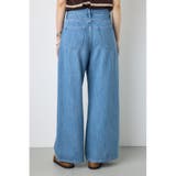 AZUL DENIM 甘撚りバギーパンツ | AZUL BY MOUSSY | 詳細画像4 