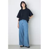 AZUL DENIM 甘撚りバギーパンツ | AZUL BY MOUSSY | 詳細画像9 