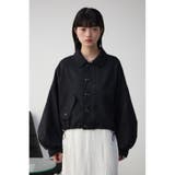 ボリュームスリーブクロップドシャツブルゾン | AZUL BY MOUSSY | 詳細画像16