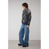 起毛総柄ニット | AZUL BY MOUSSY | 詳細画像26