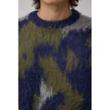 起毛総柄ニット | AZUL BY MOUSSY | 詳細画像30