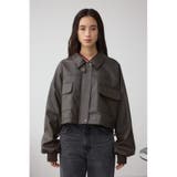 フェイクレザーショートブルゾン | AZUL BY MOUSSY | 詳細画像21 
