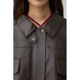 フェイクレザーショートブルゾン | AZUL BY MOUSSY | 詳細画像24 