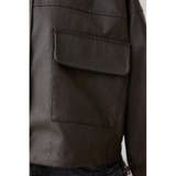 フェイクレザーショートブルゾン | AZUL BY MOUSSY | 詳細画像26 