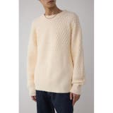 バスケット編み切り替えニットトップス | AZUL BY MOUSSY | 詳細画像1 