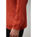 OPENWORK KNIT CARDIGAN | AZUL BY MOUSSY | 詳細画像18 