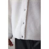 リバーシブルキルティングボアブルゾン | AZUL BY MOUSSY | 詳細画像11