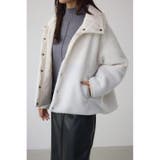 IVOY3 | リバーシブルキルティングボアブルゾン | AZUL BY MOUSSY