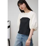 ビスチェレイヤードパフスリーブトップス | AZUL BY MOUSSY | 詳細画像3 