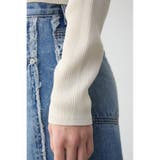 レースアップポロカラーニット | AZUL BY MOUSSY | 詳細画像9