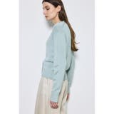 リネンタッチクルーネックニットカーディガン | AZUL BY MOUSSY | 詳細画像32