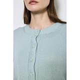リネンタッチクルーネックニットカーディガン | AZUL BY MOUSSY | 詳細画像35