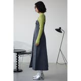 AZUL DENIM ダブルウエストキャミワンピース | AZUL BY MOUSSY | 詳細画像6 