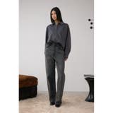 タックヘム長袖コクーンシャツ | AZUL BY MOUSSY | 詳細画像23 