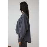 タックヘム長袖コクーンシャツ | AZUL BY MOUSSY | 詳細画像26 
