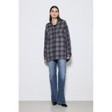 アーバンチェックオーバールーズシャツ | AZUL BY MOUSSY | 詳細画像14 