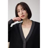 ラメバイカラーニットカーディガン | AZUL BY MOUSSY | 詳細画像13 