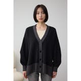 ラメバイカラーニットカーディガン | AZUL BY MOUSSY | 詳細画像16 