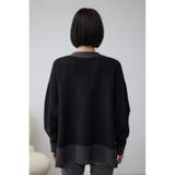 ラメバイカラーニットカーディガン | AZUL BY MOUSSY | 詳細画像18 