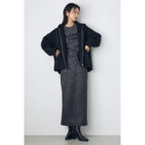 コクーンダブルジップパーカー | AZUL BY MOUSSY | 詳細画像14