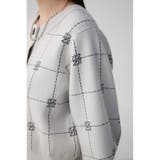 2WAYAZジャガードニットカーディガン | AZUL BY MOUSSY | 詳細画像34 