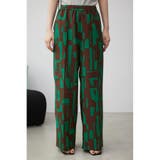 ジオメトリックパターンイージーパンツ | AZUL BY MOUSSY | 詳細画像16 