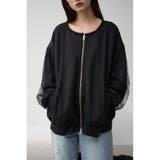 BLK | ソデレースポンチブルゾン | AZUL BY MOUSSY