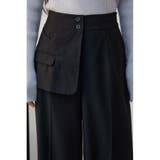 フロントフラップスラックスパンツ | AZUL BY MOUSSY | 詳細画像8 