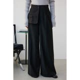 フロントフラップスラックスパンツ | AZUL BY MOUSSY | 詳細画像5 