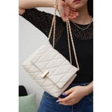 GREIGE | フェイクレザーキルティングバッグ | AZUL BY MOUSSY